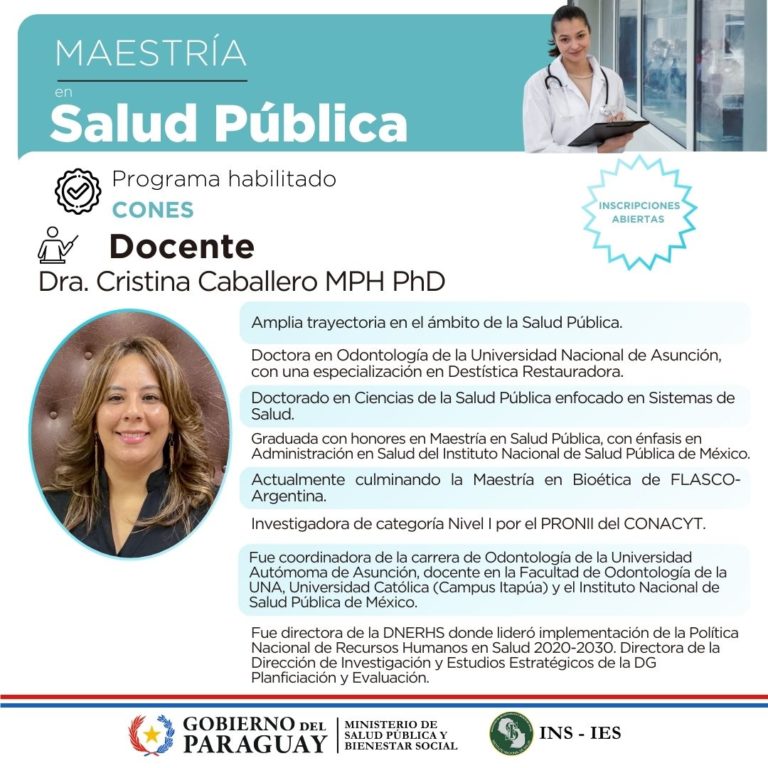 Dra. Cristina Caballero MPH PhD (2)