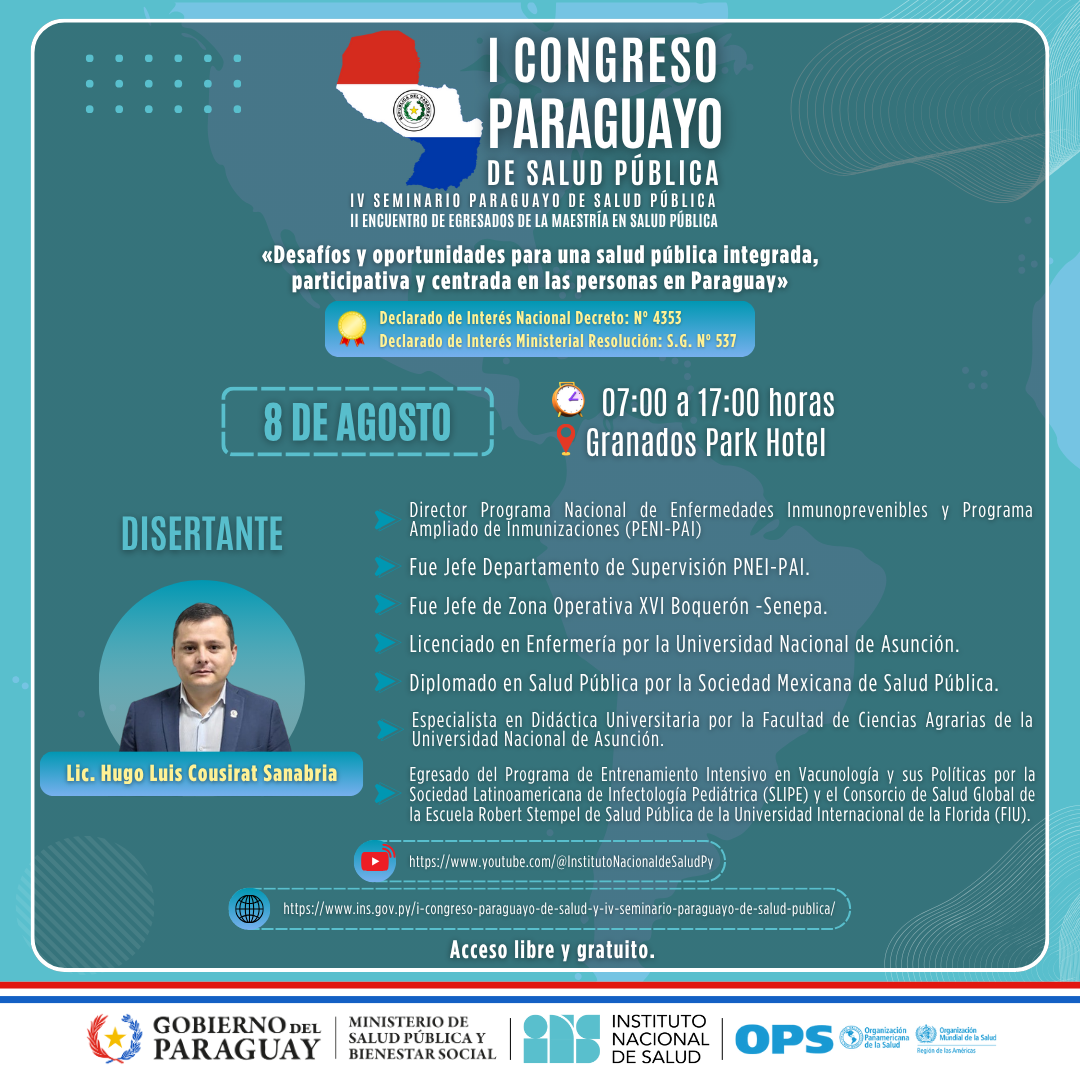 Lic. Hugo Luis Cousirat Sanabria