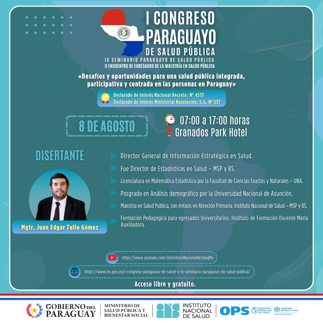 Mgtr. Julio Edgar Tullo Gómez