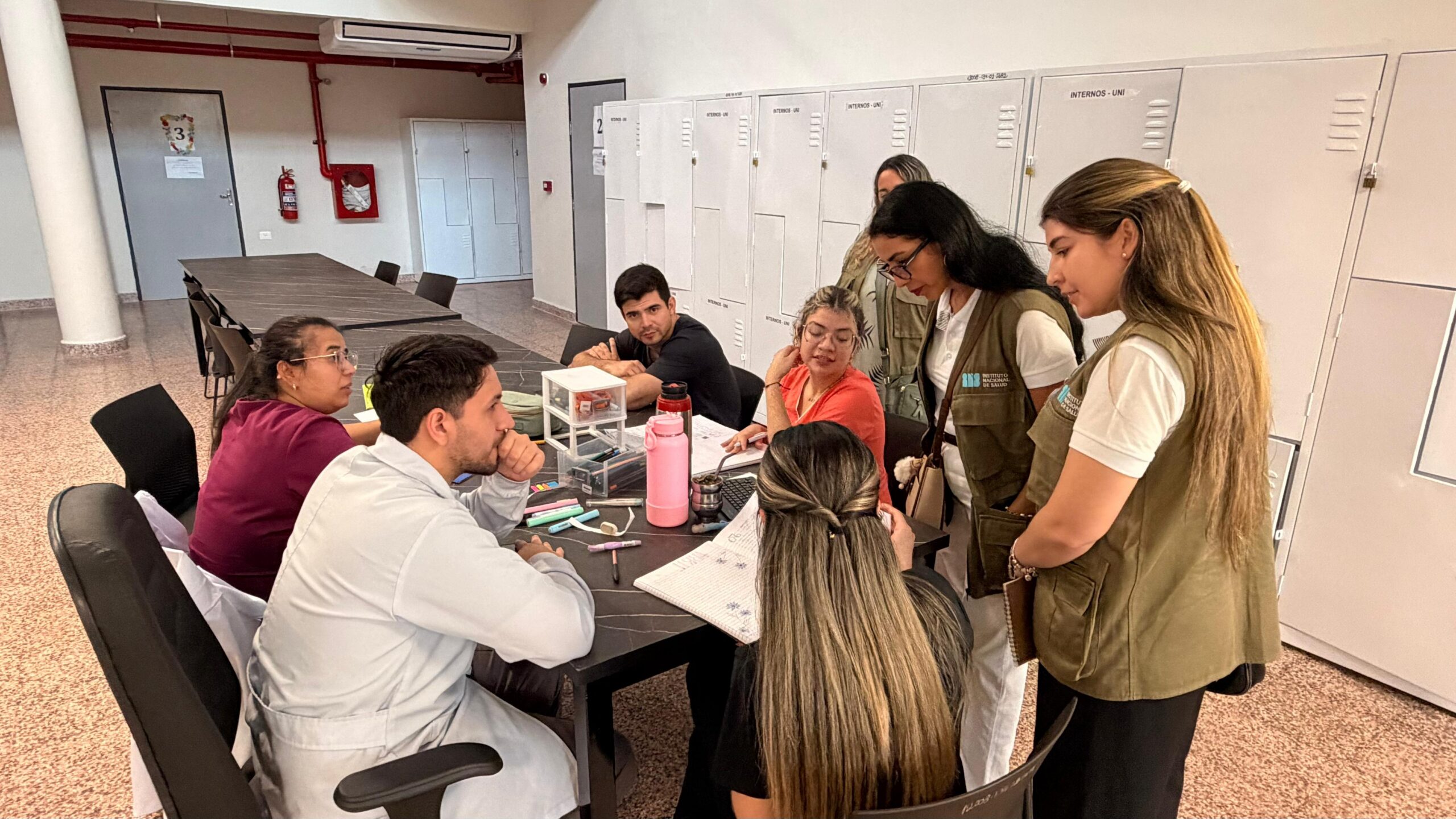 Verificación in situ en el Hospital General de Itapúa (2)