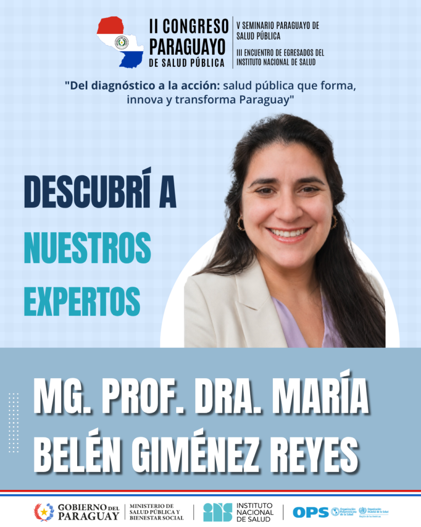 Mg. Prof. Dra. María Belén Giménez Reyes 1